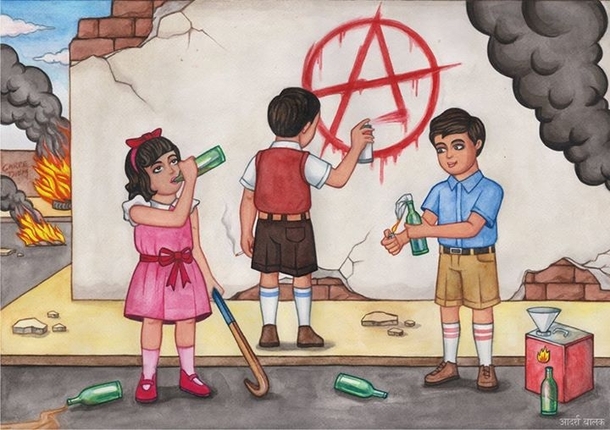 Pic #5 - Adarsh Balak ideal boy comics from India