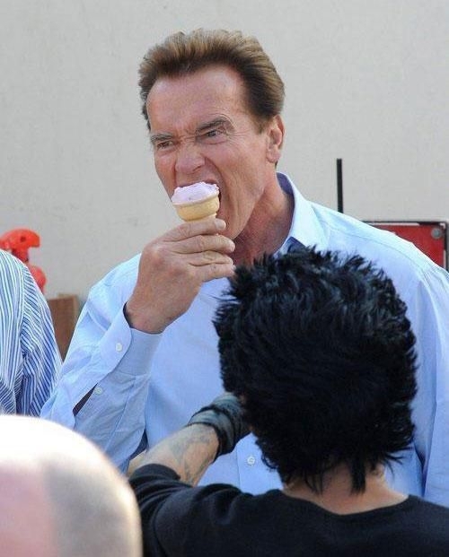 Pic #5 - Arnold terminates ice cream