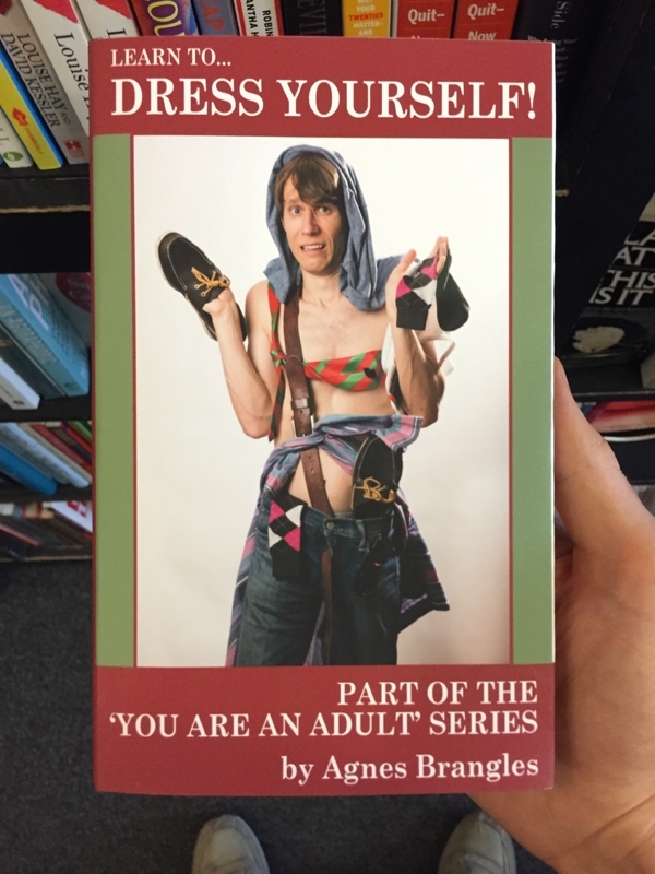 Pic #5 - I made some fake self-help books and left them at a local bookstore