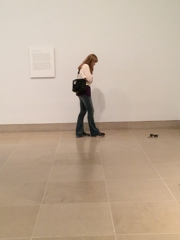 Pic #5 - my friend and i set his watch and sunglasses down in an abstract art exhibit at the DMA
