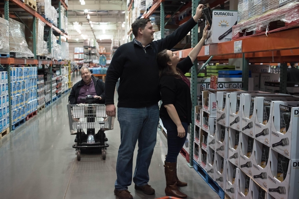 Pic #5 - We got our engagement photos taken at Costco