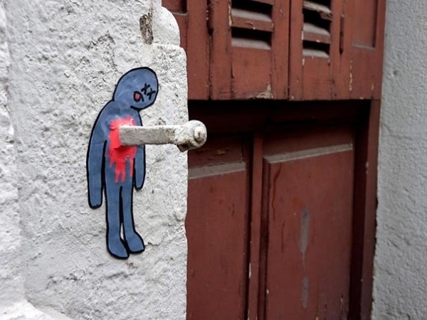 Pic #6 - Creative and Funny Street Art from OakoAk