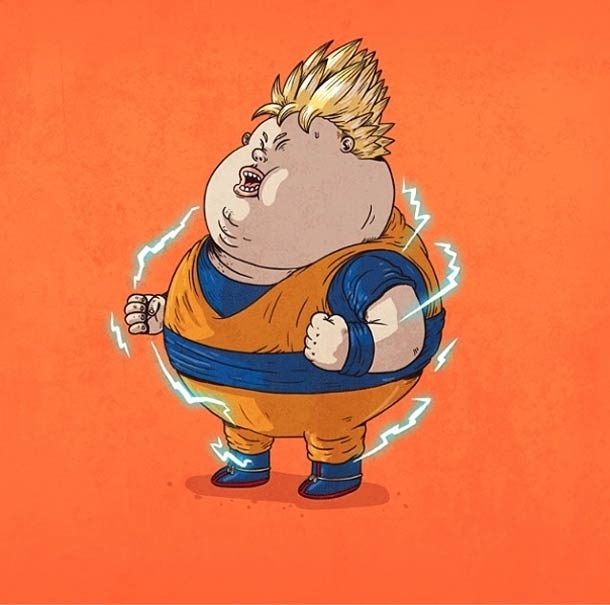 Pic #6 - Fat Pop Culture Characters