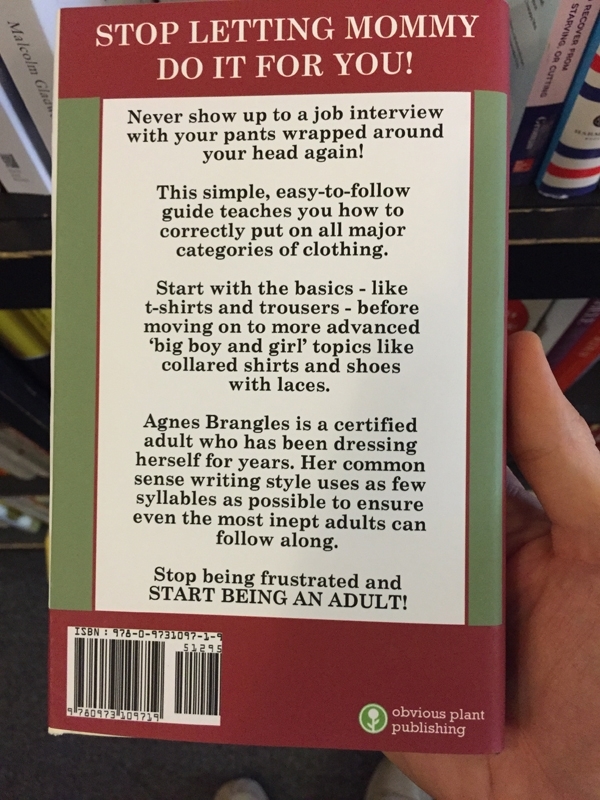 Pic #6 - I made some fake self-help books and left them at a local bookstore
