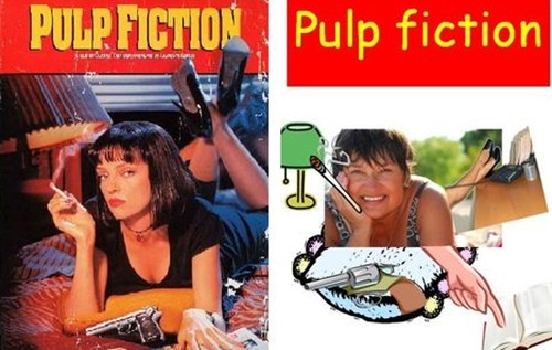 Pic #6 - Movie Posters Recreated with Comic Sans and Clip Art