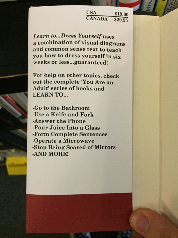 Pic #7 - I made some fake self-help books and left them at a local bookstore
