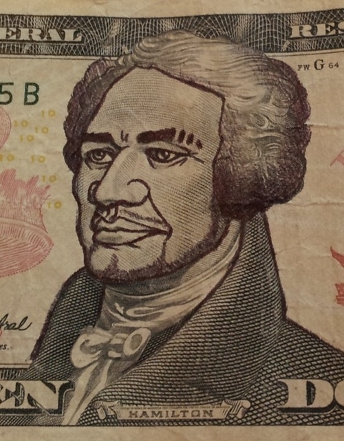 Pic #8 - Artwork on dollar notes