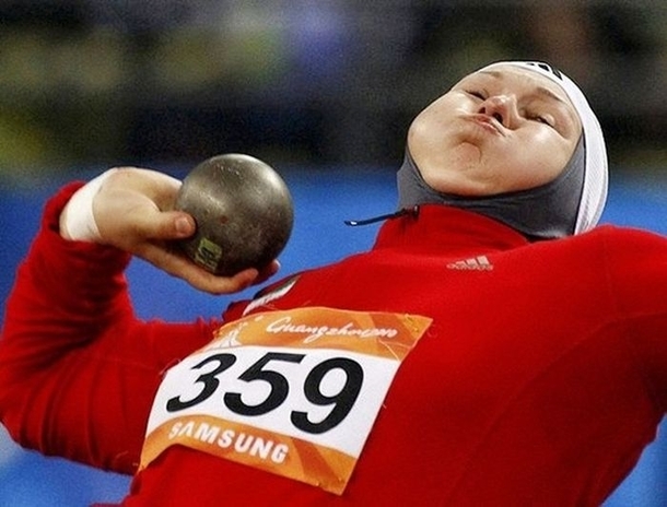 Pic #9 - A collection of shot-put faces