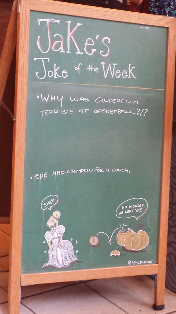 Pic #9 - Creative chalk signs for bars and restaurants around the world