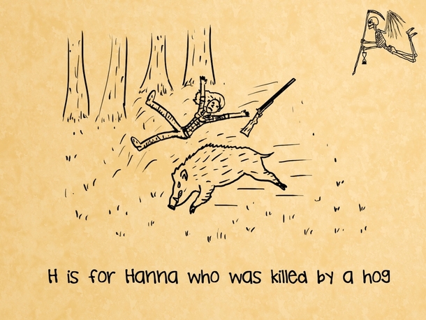 Pic #9 -  Dead Girls I was really inspired by Edward Gorey