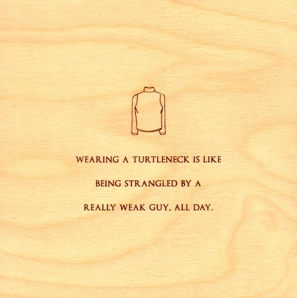 Pic #9 - Minimalist Mitch Hedberg Wood Etchings