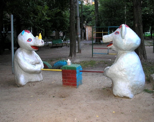 Pic #9 - Playgrounds scarring kids for life