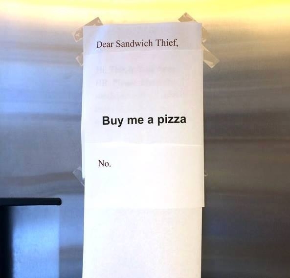 Pic #9 - Sandwich Thief