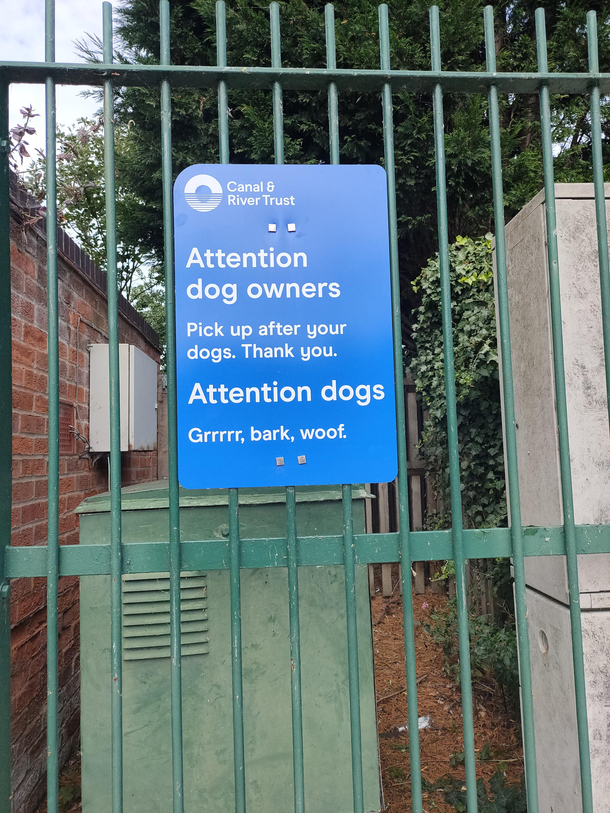Pick up after your humans