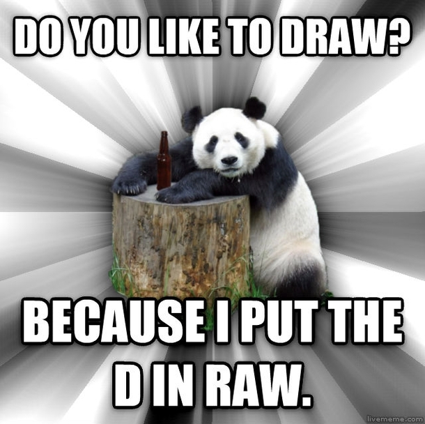 Pickup Line Panda