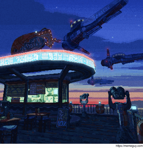 Pier some pixel art by me