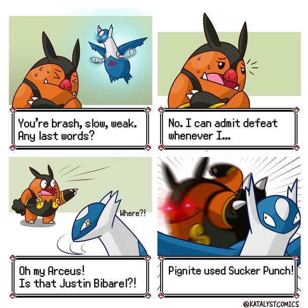 Pignite cures Latios of his PokeTikTok addiction