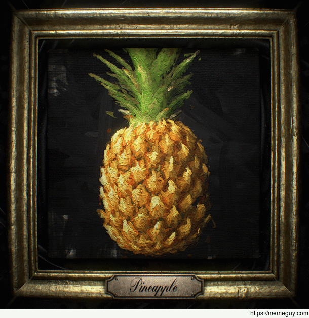 Pineapple a looping stop motion animation I made
