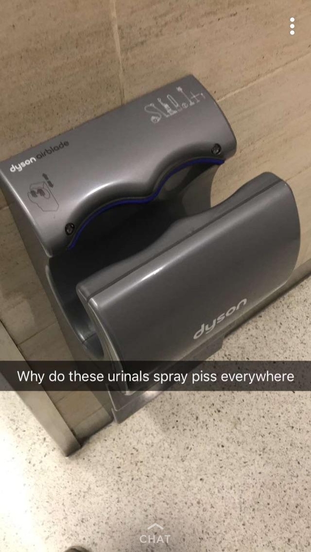 Piss poor design