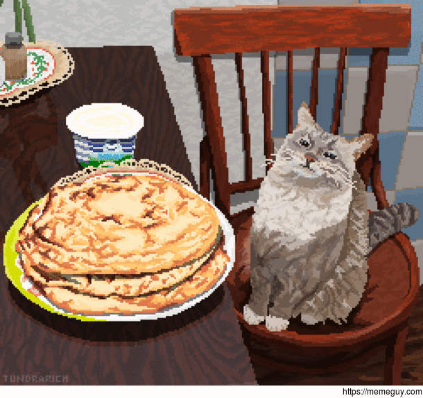 Pixel Art animation I made of Blini Cat