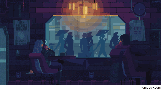 Pixel Art Cozy Cafe