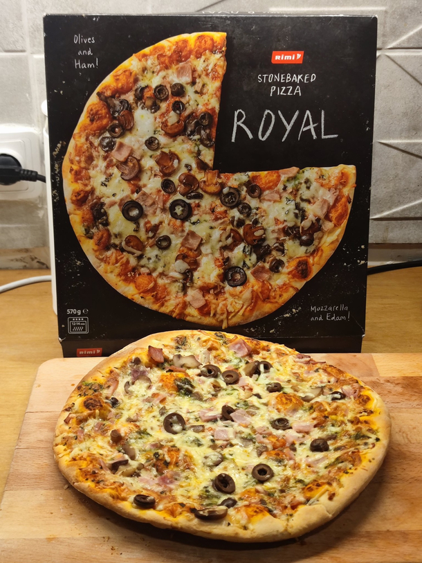 Pizza checks out