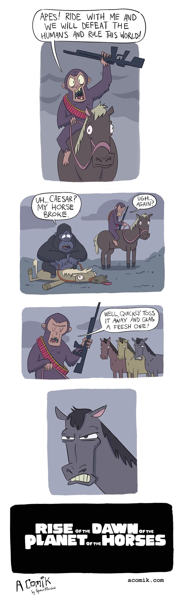 Planet of the horses