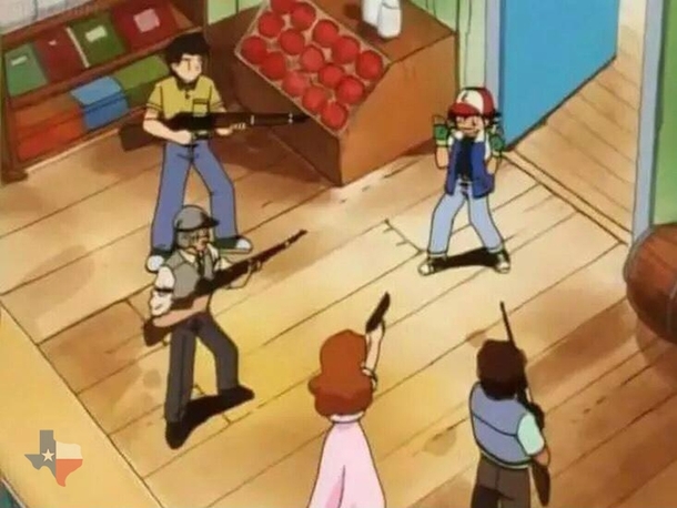 playing Pokemon Go in Texas