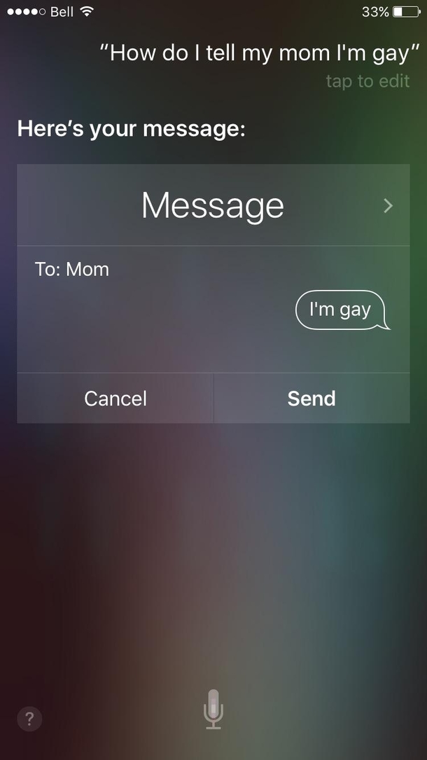 Playing with Siri can sometimes be dangerous