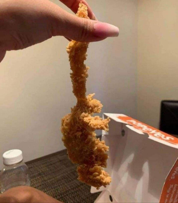 Please be chicken please be chicken please be chicken