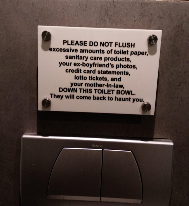 Please do not