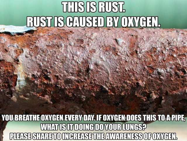 Please share to increase the awareness of oxygen