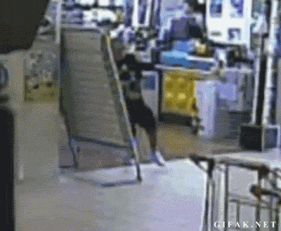 Please use other door