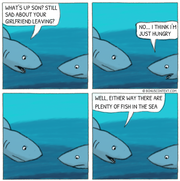 Plenty of fish in the sea