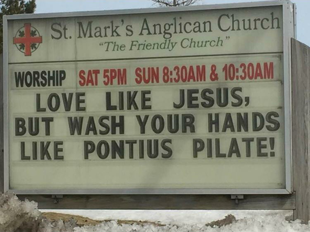 Pontius Pilate is a Global Role Model rn