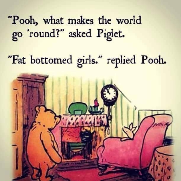 Pooh knows what is going down