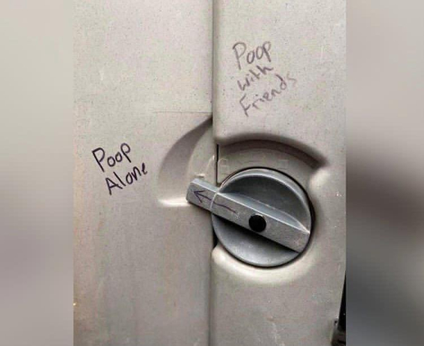 Poop with your friends