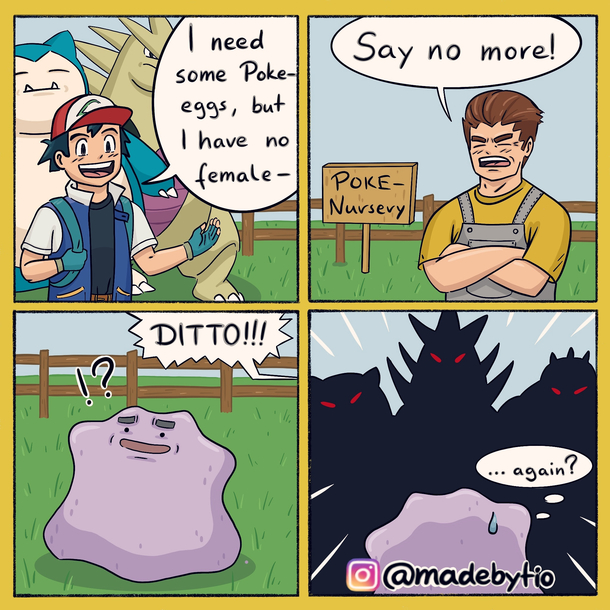 Poor Ditto 