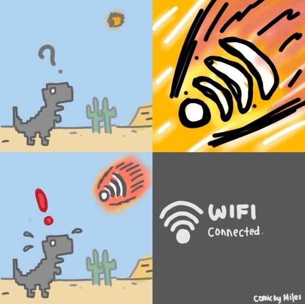 Poor Google Dino