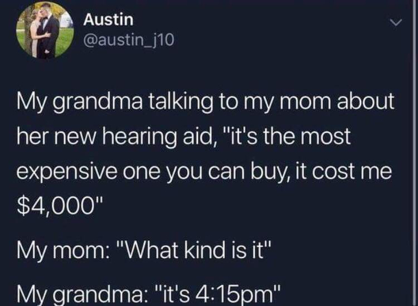 poor grandma