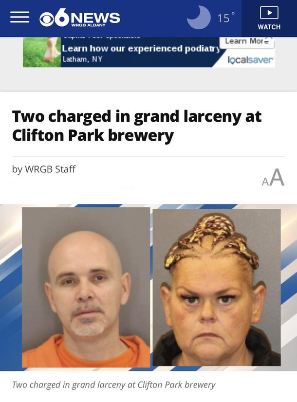 Poor guy got mixed up with a super villain