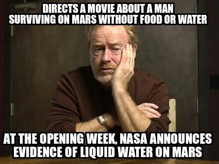 Poor guy Ridley Scott