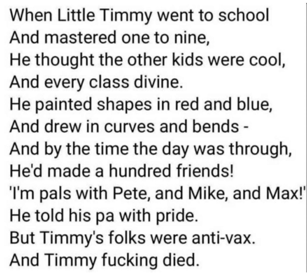 Poor Timmy