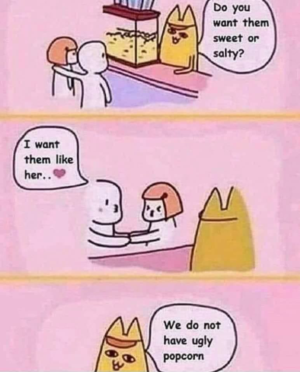Popcorn mans mean