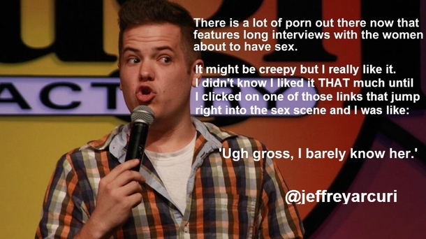 Porn sure has changed x-post from rstandupshots