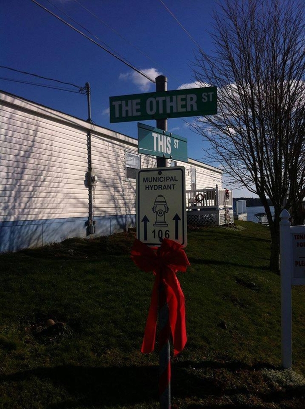 Porters Lake Nova Scotia has some interesting street names