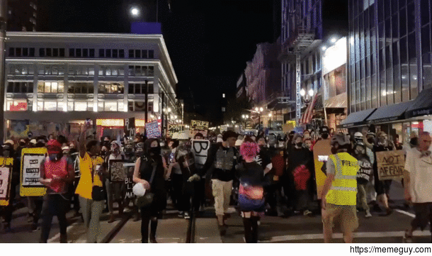 Portland protest day 