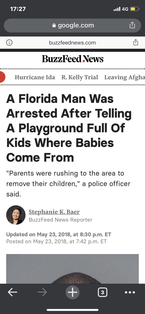 Post what a Florida man done on your birthday