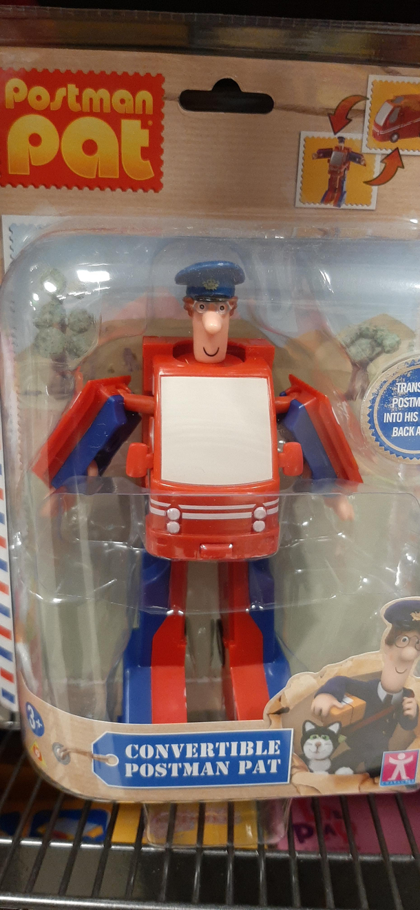 Postman Pat and his Decepticon cat