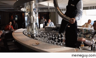 Pouring a rainbow